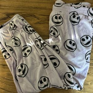 Disney sweatpants. Nightmare before Christmas pants. Disney’s pjs. Jack pjs